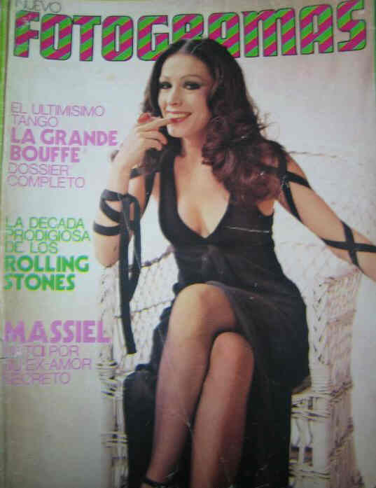FOTOGRAMAS magazine side cover Issue 1287 15 June 1973