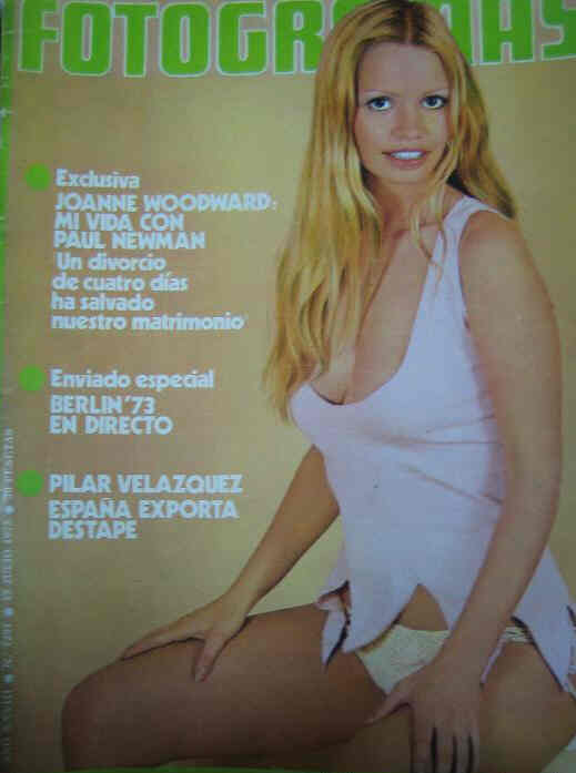 FOTOGRAMAS magazine side cover Issue 1291 13 July 1973