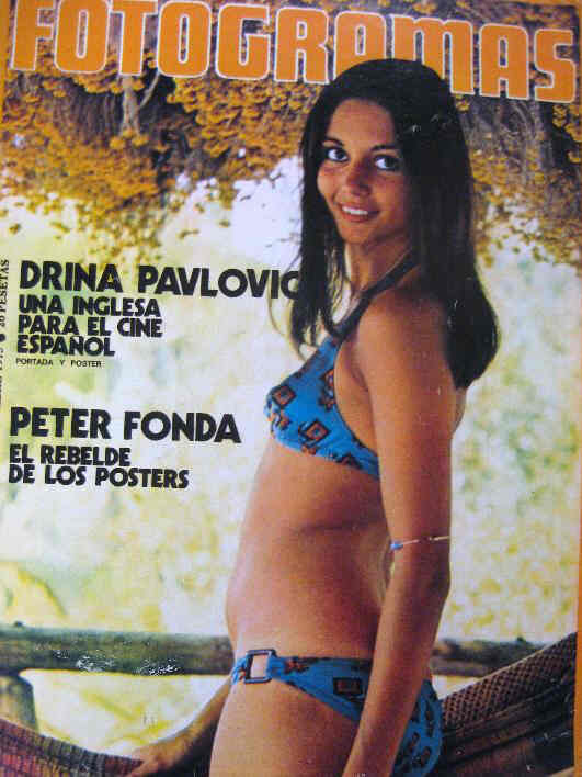 FOTOGRAMAS magazine side cover Issue 1299 7 September 1973