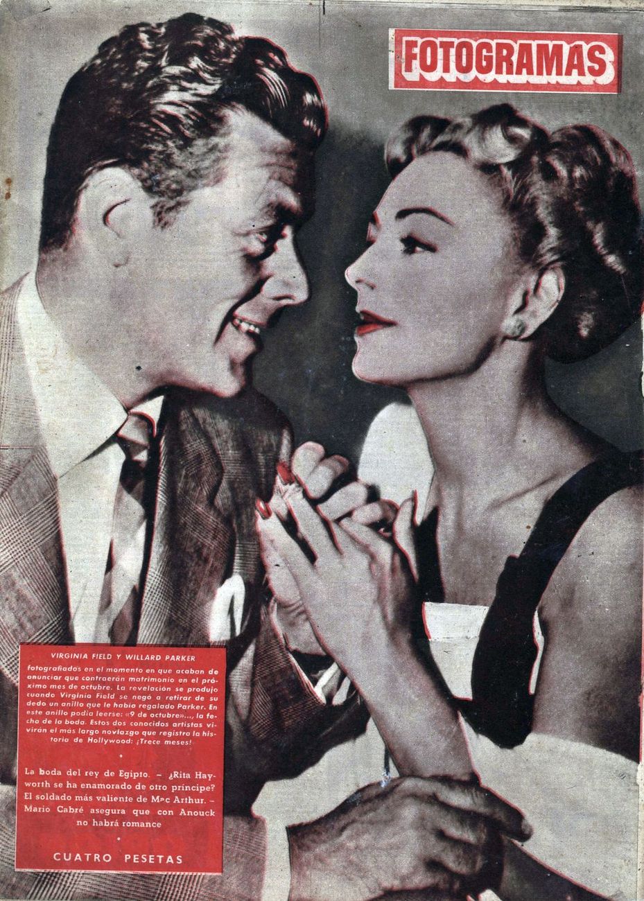 FOTOGRAMAS magazine side cover Issue 130 11 May 1951