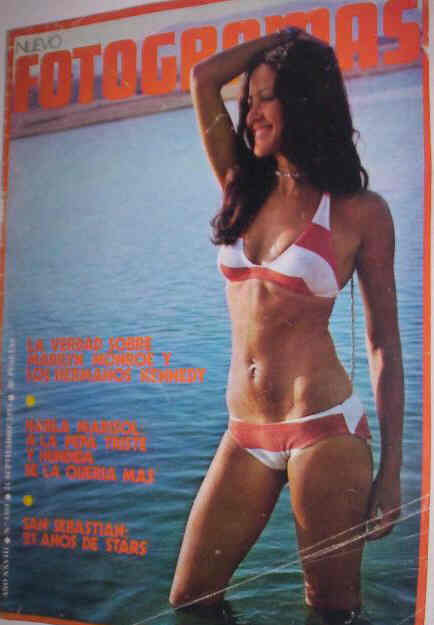 FOTOGRAMAS magazine side cover Issue 1301 21 September 1973