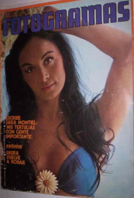 FOTOGRAMAS magazine side cover Issue 1307 2 November 1973
