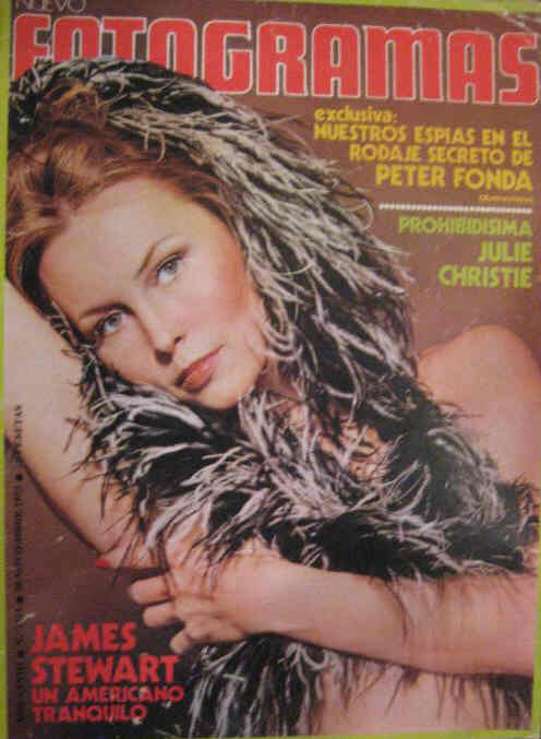 FOTOGRAMAS magazine side cover Issue 1311 30 November 1973