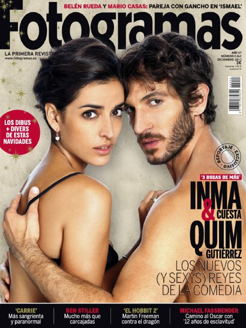 FOTOGRAMAS magazine side cover Issue 2042 December 2013