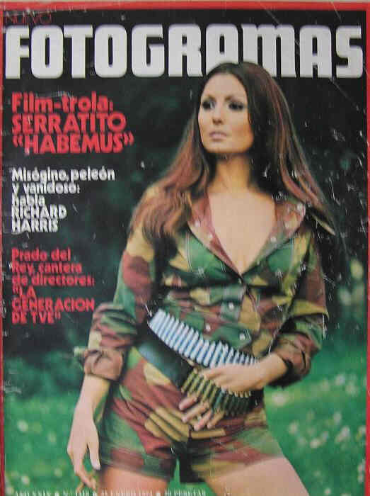 FOTOGRAMAS magazine side cover Issue 1319 25 January 1974