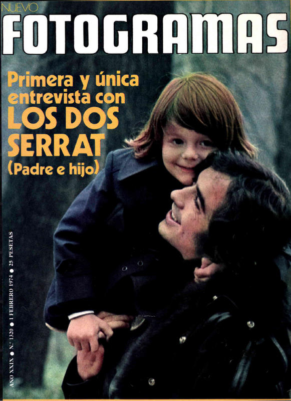 FOTOGRAMAS magazine side cover Issue 1320 1 February 1974