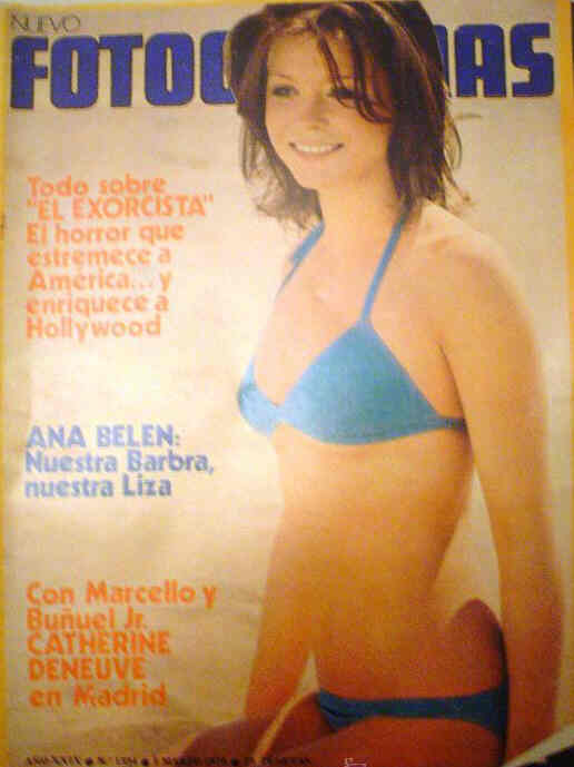 FOTOGRAMAS magazine side cover Issue 1324 1 March 1974