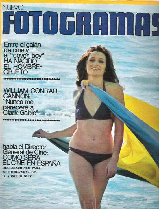 FOTOGRAMAS magazine side cover Issue 1325 8 March 1974