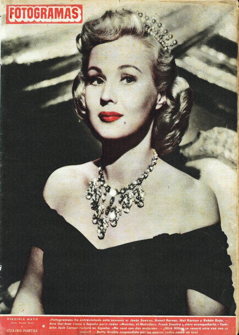 FOTOGRAMAS magazine side cover Issue 134 8 June 1951