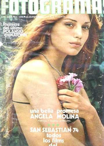 FOTOGRAMAS magazine side cover Issue 1352 13 September 1974