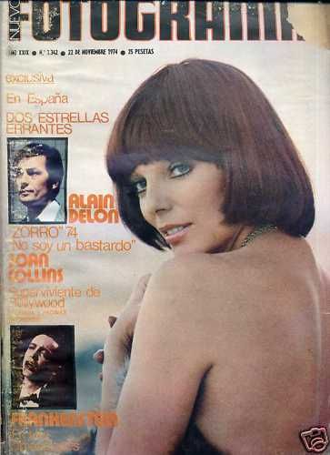 FOTOGRAMAS magazine side cover Issue 1362 22 November 1974