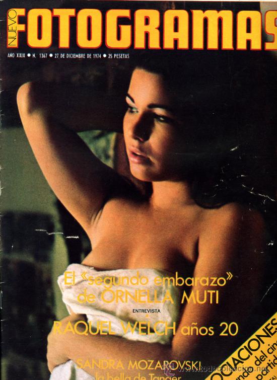 FOTOGRAMAS magazine side cover Issue 1367 27 December 1974