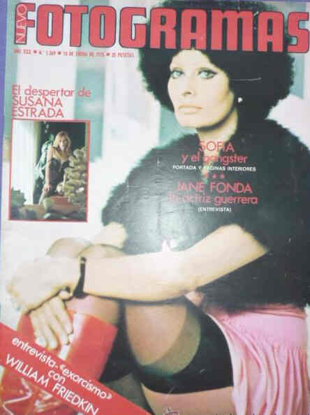 FOTOGRAMAS magazine side cover Issue 1369 10 January 1975