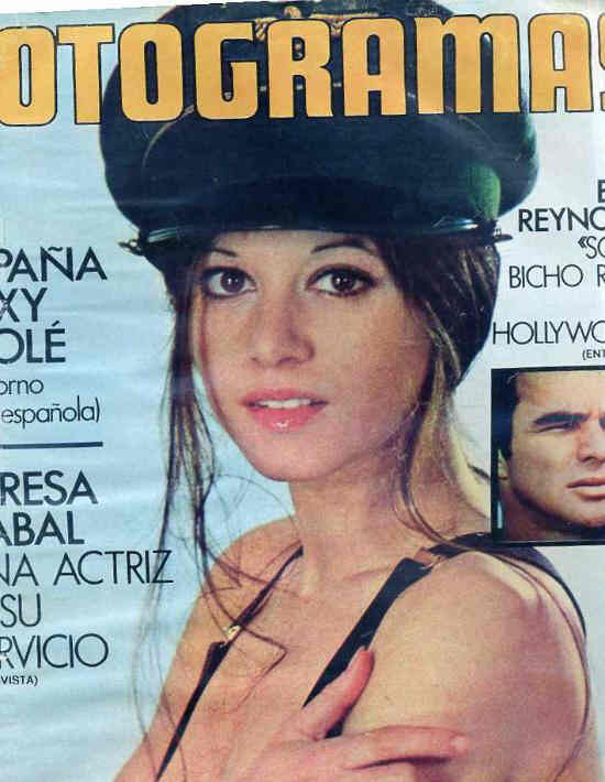 FOTOGRAMAS magazine side cover Issue 1381 4 April 1975