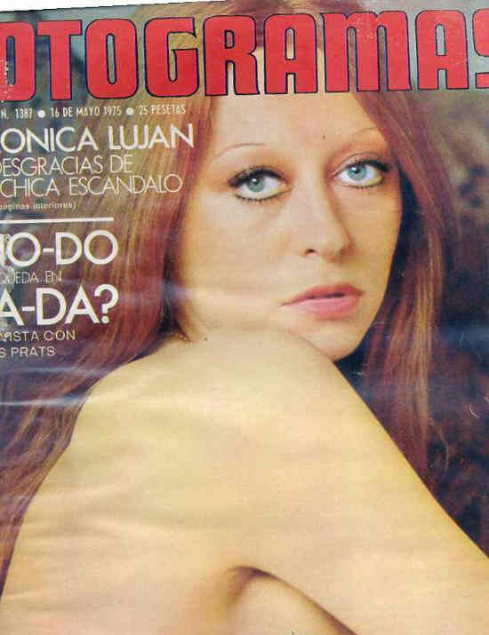 FOTOGRAMAS magazine side cover Issue 1387 16 May 1975