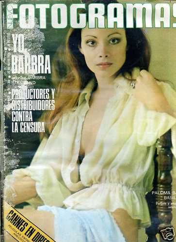 FOTOGRAMAS magazine side cover Issue 1388 23 May 1975