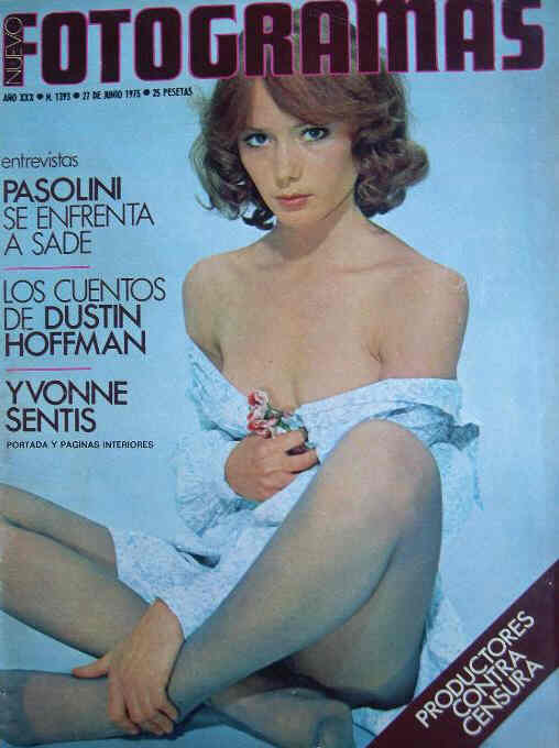 FOTOGRAMAS magazine side cover Issue 1393 27 June 1975