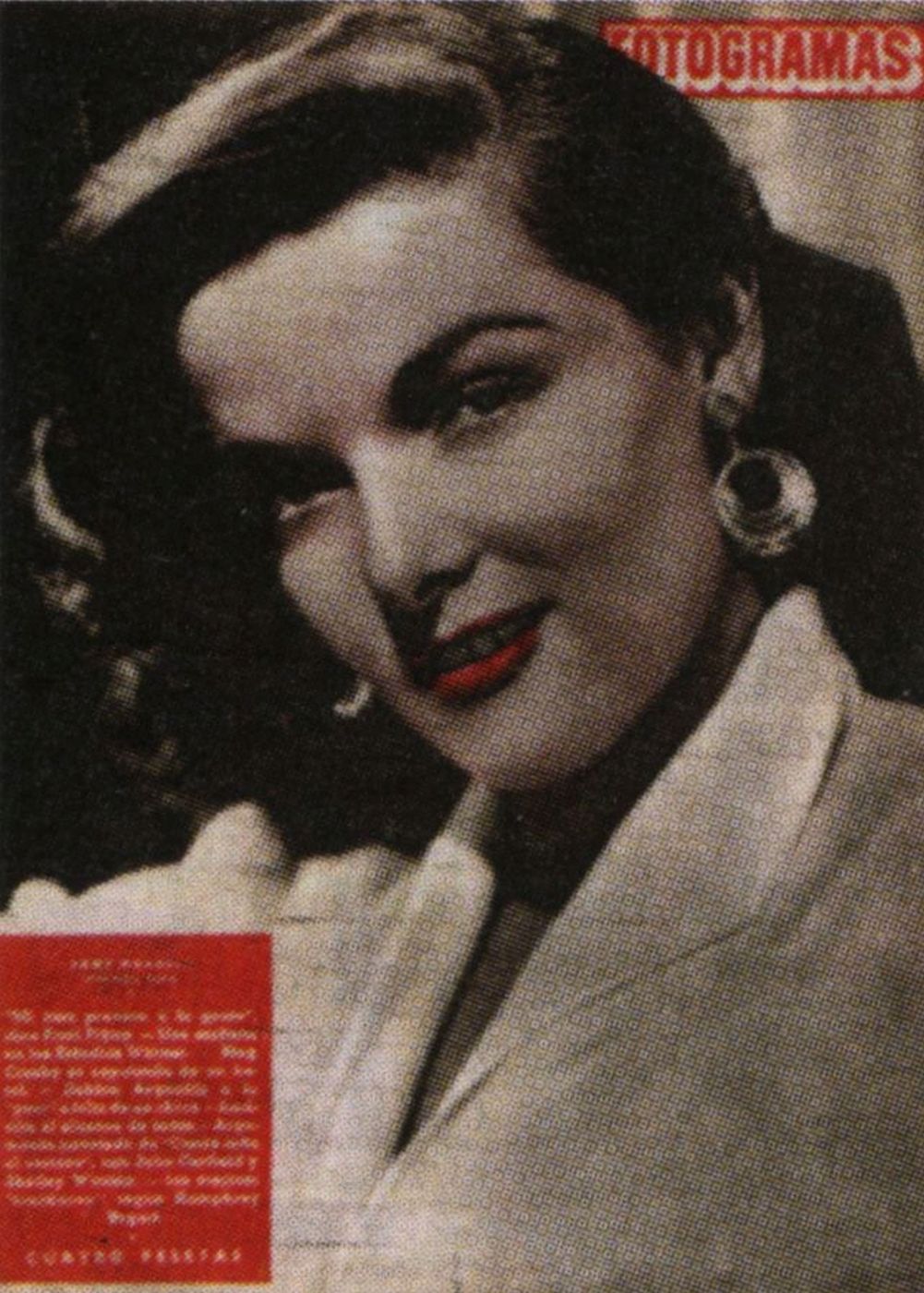 FOTOGRAMAS magazine side cover Issue 140 20 July 1951