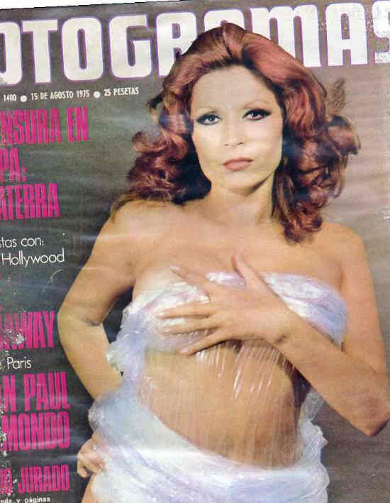 FOTOGRAMAS magazine side cover Issue 1400 15 August 1975