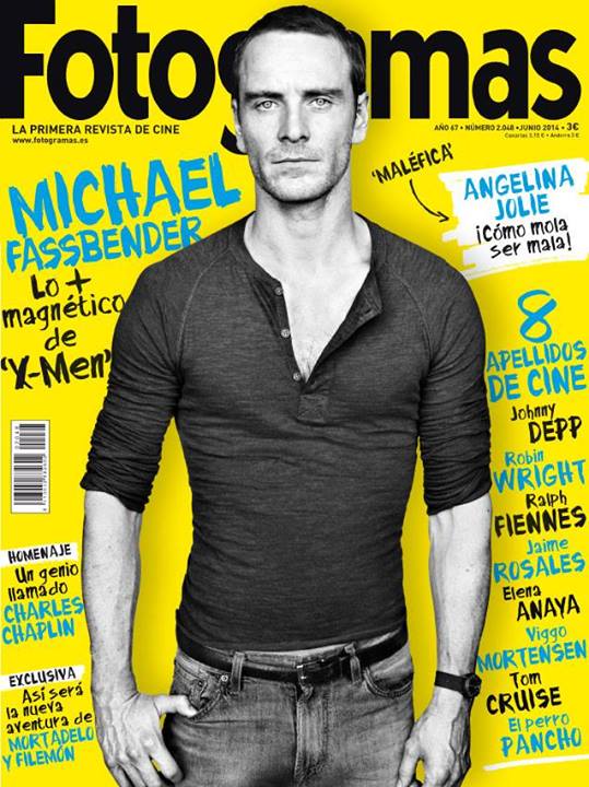 FOTOGRAMAS magazine side cover Issue 2048 June 2014