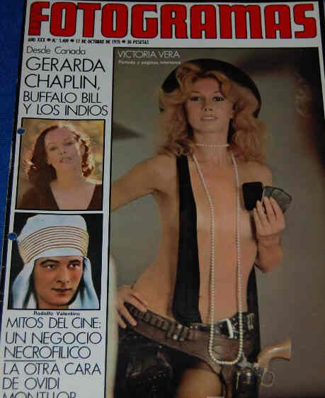 FOTOGRAMAS magazine side cover Issue 1409 17 October 1975