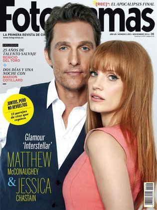 FOTOGRAMAS magazine side cover Issue 2053 November 2014
