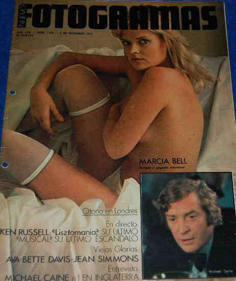 FOTOGRAMAS magazine side cover Issue 1416 5 December 1975