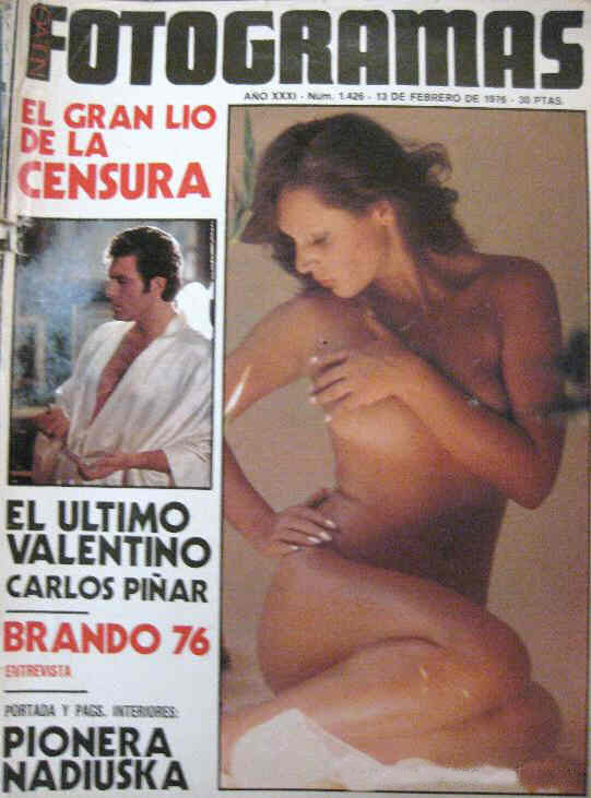 FOTOGRAMAS magazine side cover Issue 1426 13 February 1976