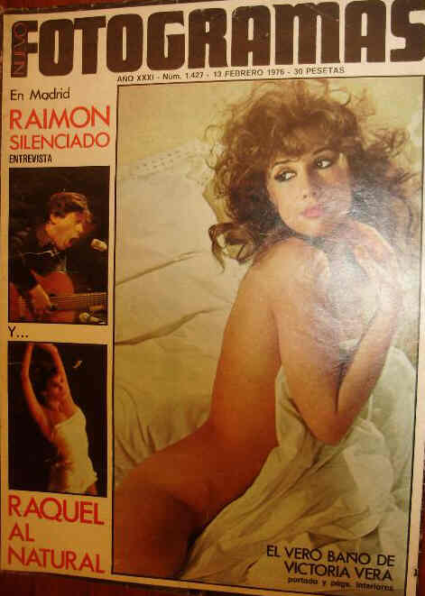 FOTOGRAMAS magazine side cover Issue 1427 20 February 1976