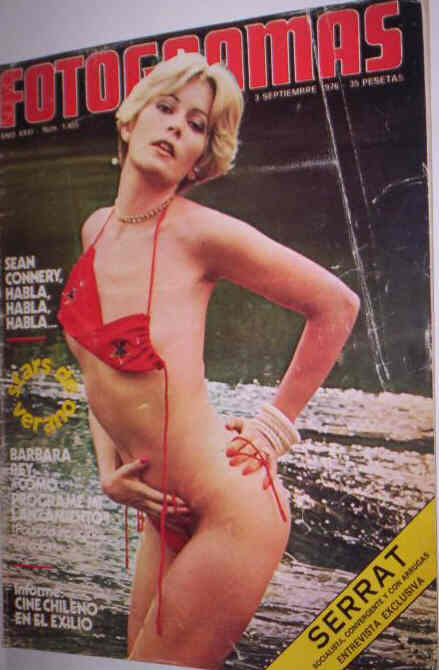 FOTOGRAMAS magazine side cover Issue 1455 3 September 1976