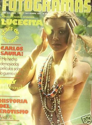 FOTOGRAMAS magazine side cover Issue 1457 17 September 1976