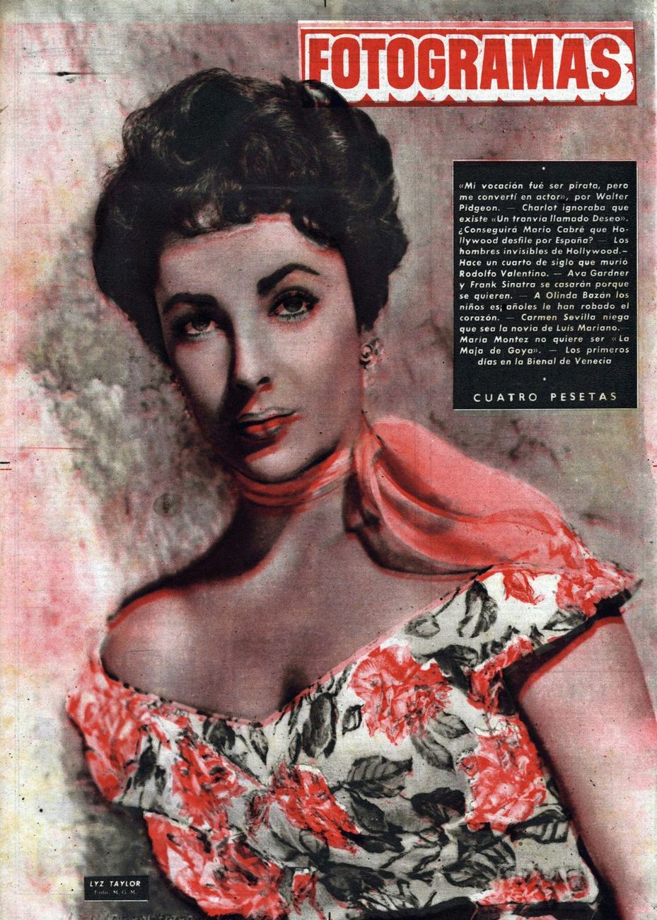 FOTOGRAMAS magazine side cover Issue 146 31 August 1951
