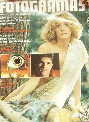 FOTOGRAMAS magazine side cover Issue 1462 22 October 1976