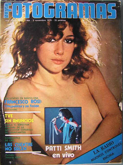FOTOGRAMAS magazine side cover Issue 1464 5 November 1976