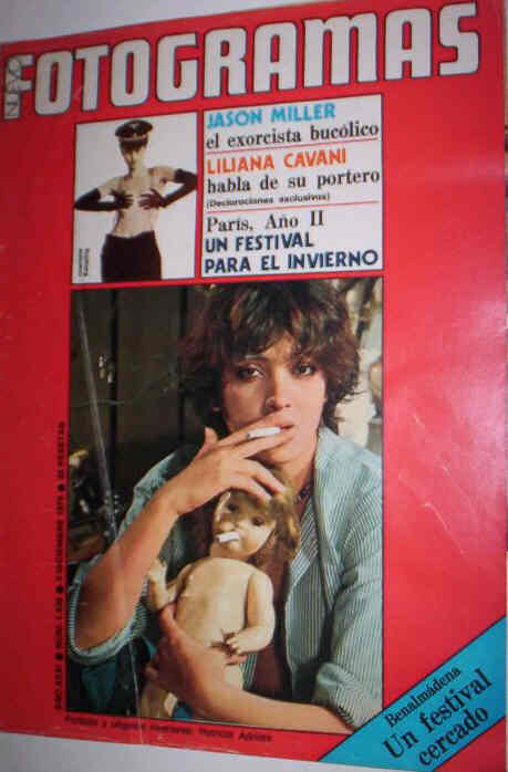 FOTOGRAMAS magazine side cover Issue 1468 3 December 1976