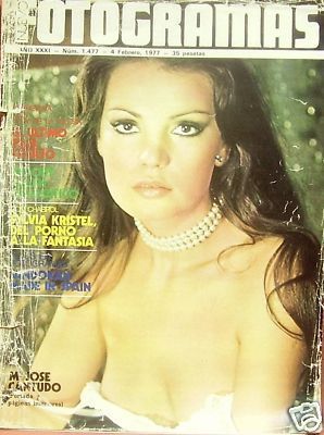 FOTOGRAMAS magazine side cover Issue 1477 4 February 1977