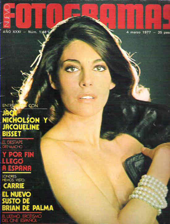 FOTOGRAMAS magazine side cover Issue 1481 4 March 1977