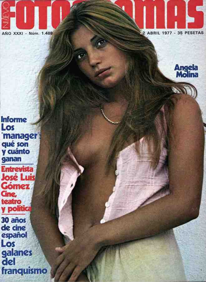 FOTOGRAMAS magazine side cover Issue 1488 22 April 1977