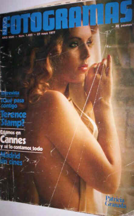 FOTOGRAMAS magazine side cover Issue 1493 27 May 1977
