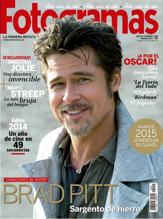 FOTOGRAMAS magazine side cover Issue 2055 January 2015