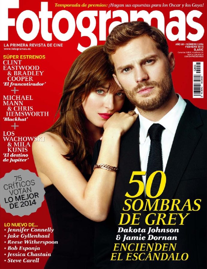 FOTOGRAMAS magazine side cover Issue 2056 February 2015