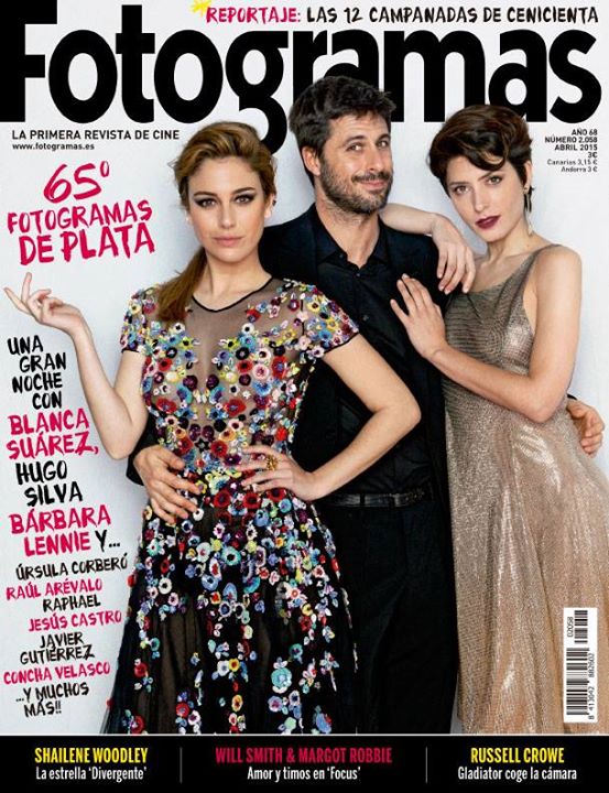 FOTOGRAMAS magazine side cover Issue 2058 April 2015