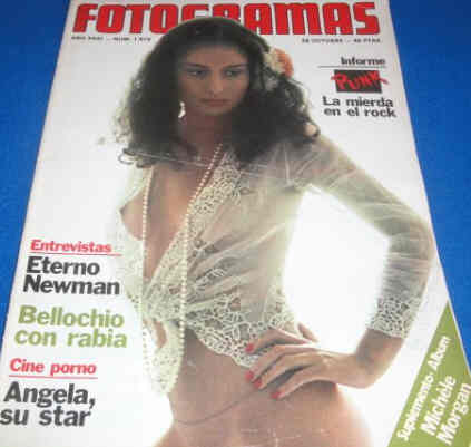 FOTOGRAMAS magazine side cover Issue 1515 28 October 1977