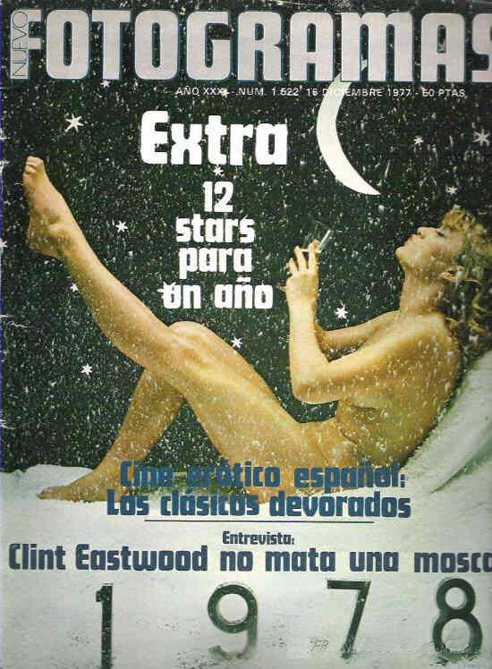 FOTOGRAMAS magazine side cover Issue 1522 16 December 1977
