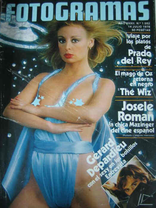 FOTOGRAMAS magazine side cover Issue 1552 14 July 1978