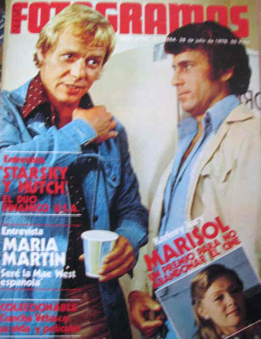 FOTOGRAMAS magazine side cover Issue 1554 28 July 1978