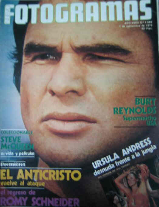 FOTOGRAMAS magazine side cover Issue 1559 1 September 1978