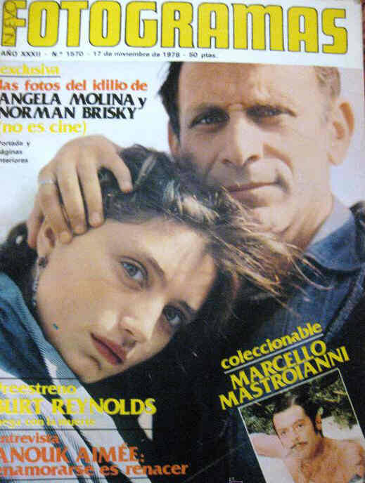 FOTOGRAMAS magazine side cover Issue 1570 17 November 1978