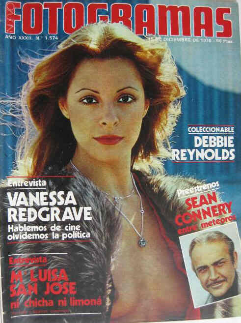 FOTOGRAMAS magazine side cover Issue 1574 15 December 1978