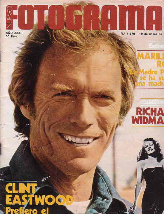 FOTOGRAMAS magazine side cover Issue 1579 19 January 1979
